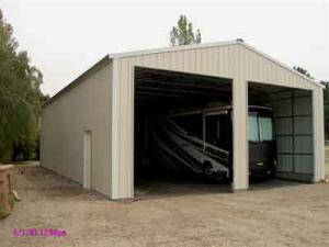 Steel RV Garage California | Absolute Steel