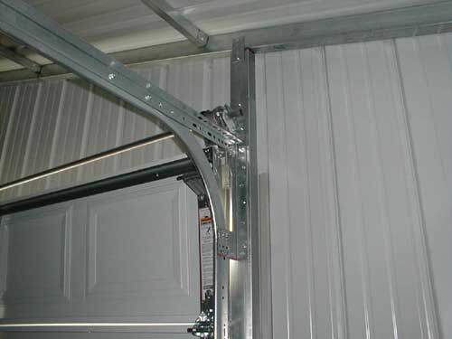 Sectional Garage Door Frame Assembly For Metal Buildings