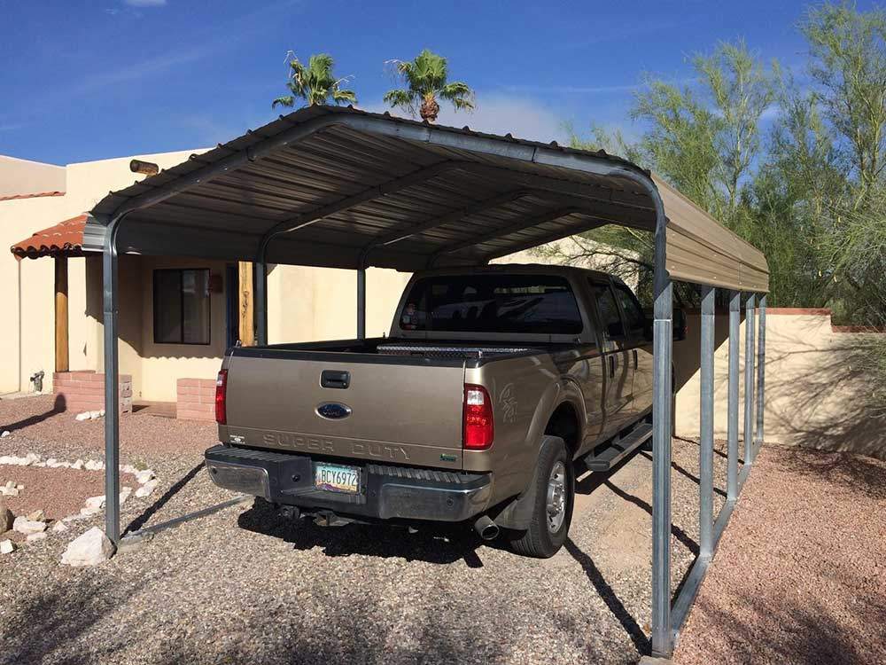 Single Vehicle Sonoran Carport