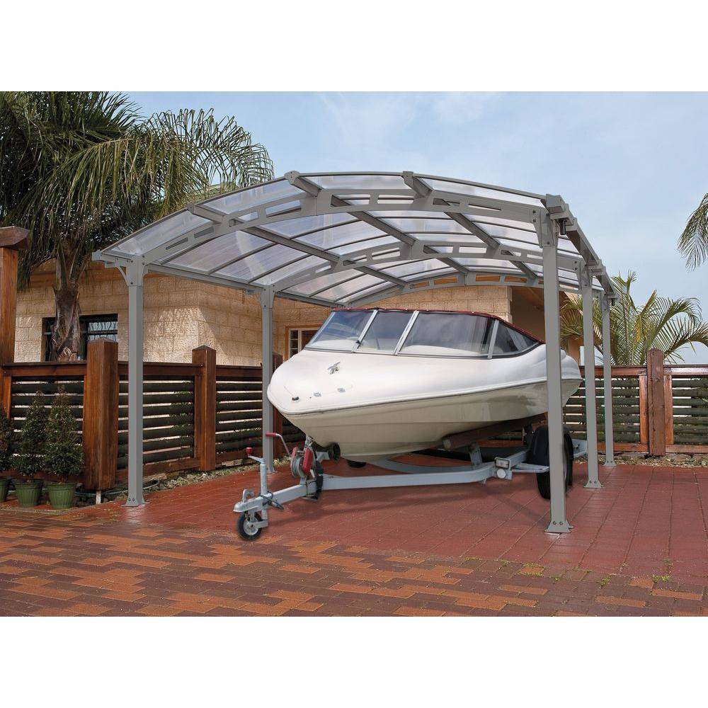 Arcadia Carport as a Boat Cover